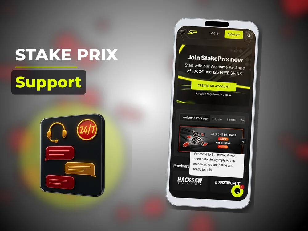Stake Prix - Support
