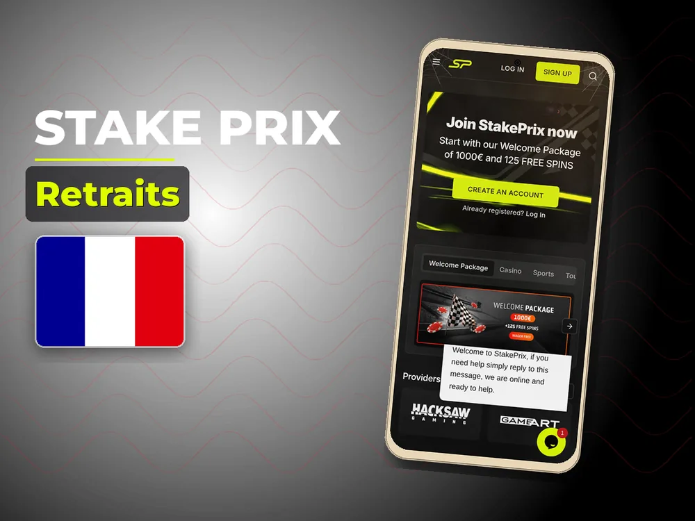 Stake Prix - Retraits