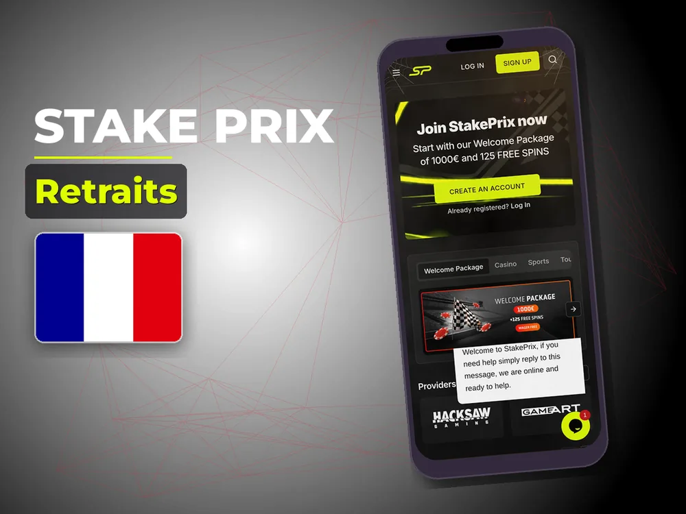 Stake Prix - Retraits