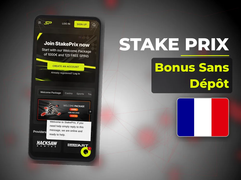 Stake Prix - Bonus Sans Dépôt
