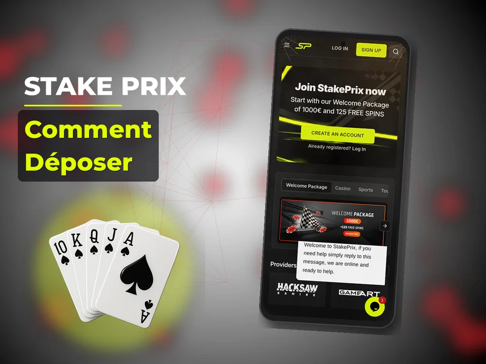 Stake Prix - Comment Déposer
