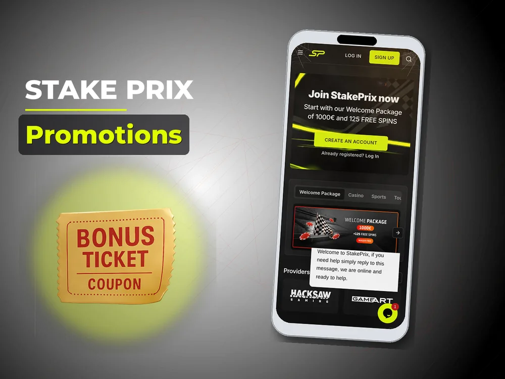 Stake Prix - Promotions