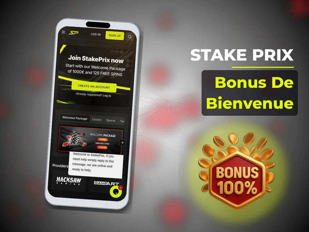 Stake Prix - Bonus De Bienvenue