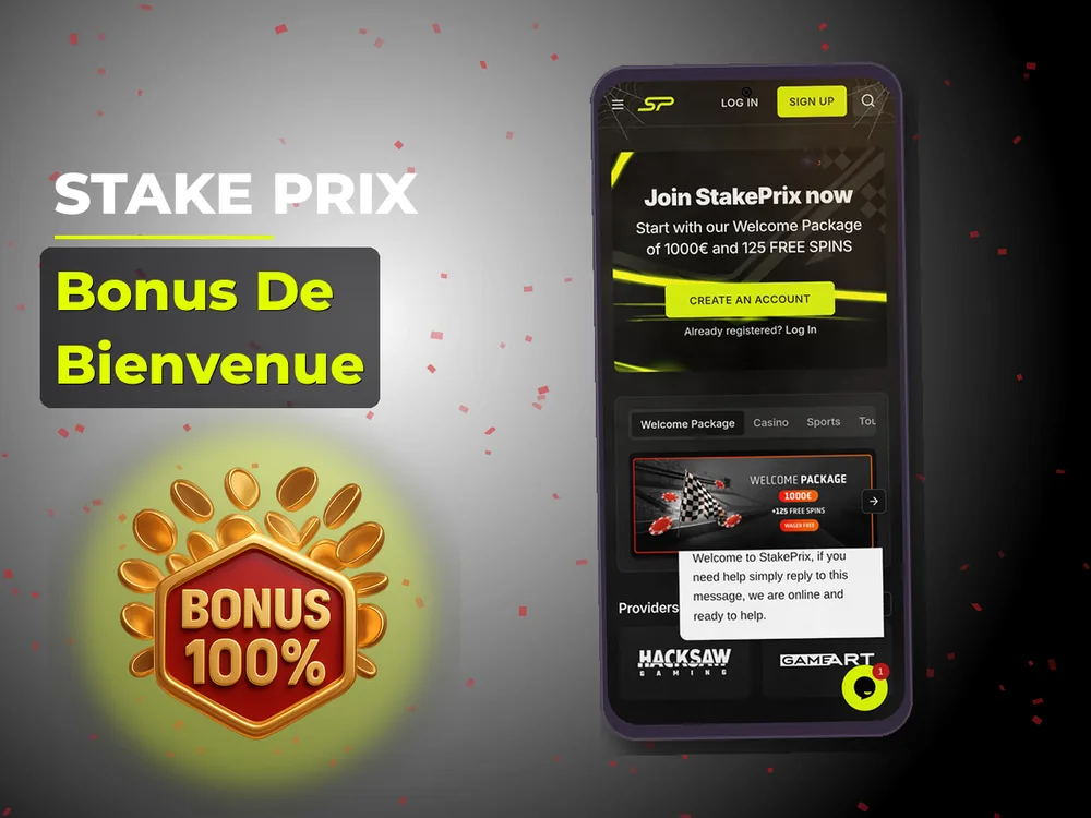 Stake Prix - Bonus De Bienvenue