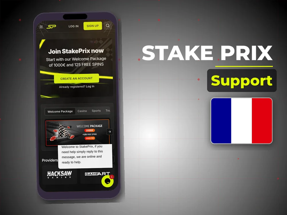 Stake Prix - Support