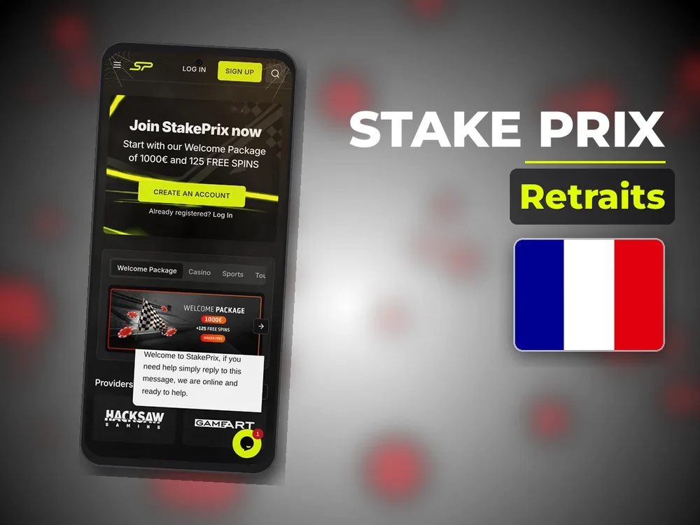 Stake Prix - Retraits